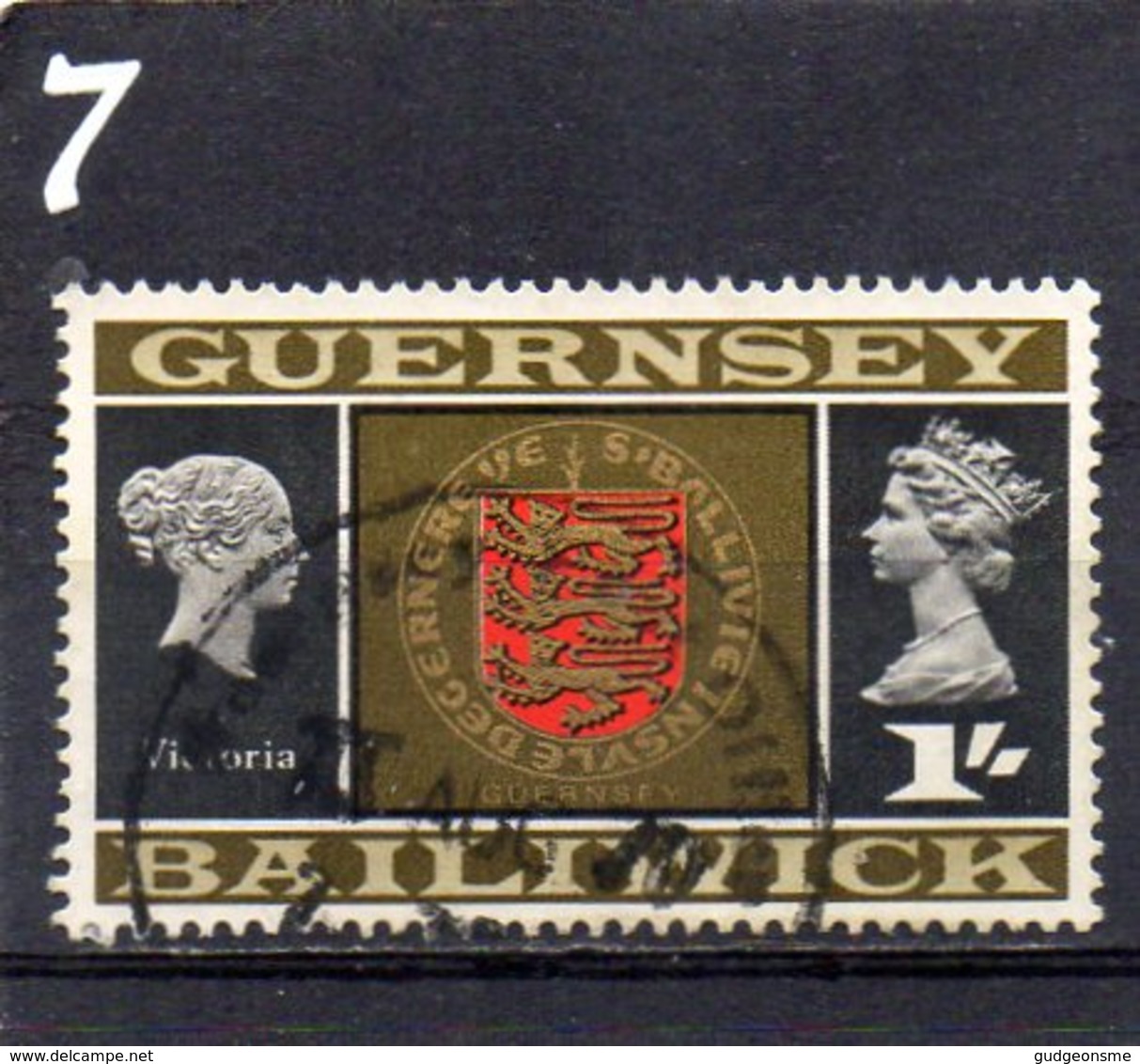 1969-70 Independance Issue 1/- Used - Guernsey