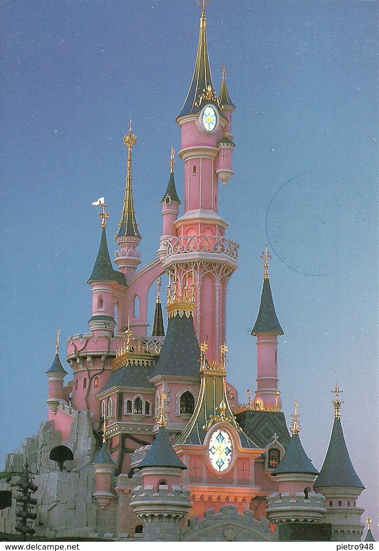 Disneyland Paris (France) Euro Disney, Le Chateau, The Castle, Il Castello, Der Schloss - Disneyland