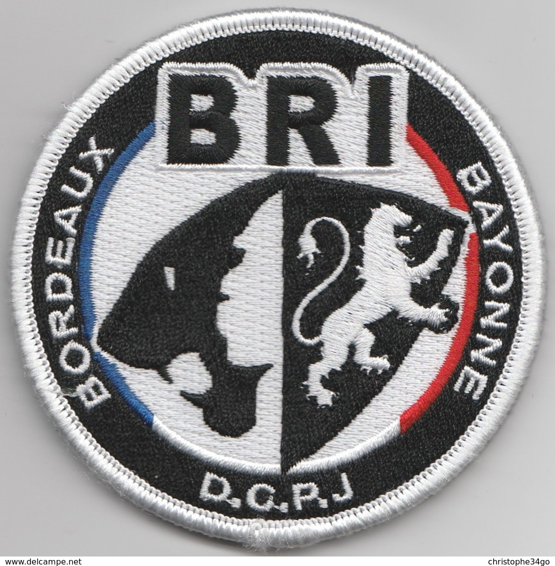 Écusson Police BRI Bordeaux-Bayonne - Police & Gendarmerie