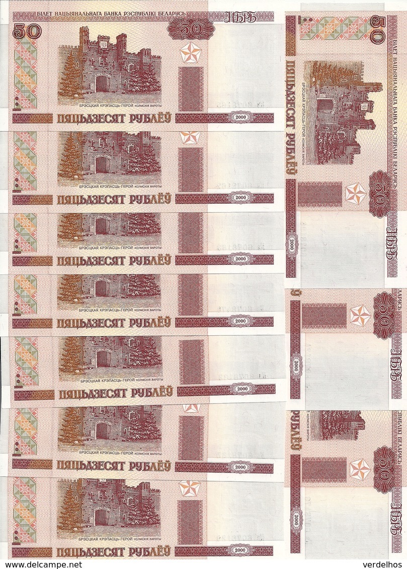 BIELORUSSIE 50 RUBLEI 2000 UNC P 25 ( 10 Billets ) - Belarus