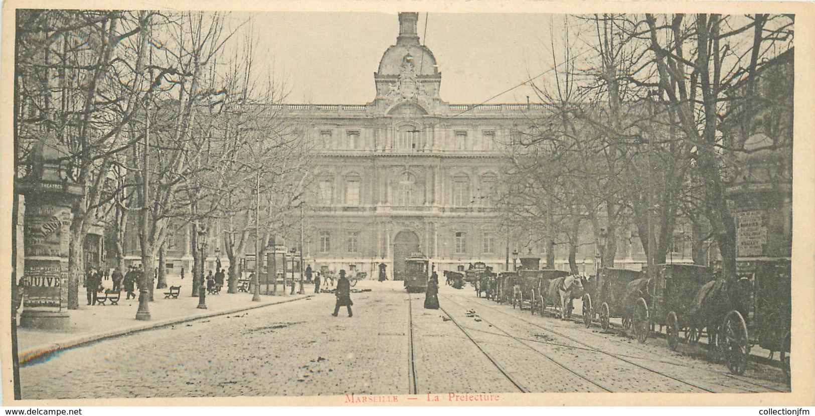 CPA PANORAMIQUE FRANCE 13 "Marseille, La Préfecture" - Non Classés