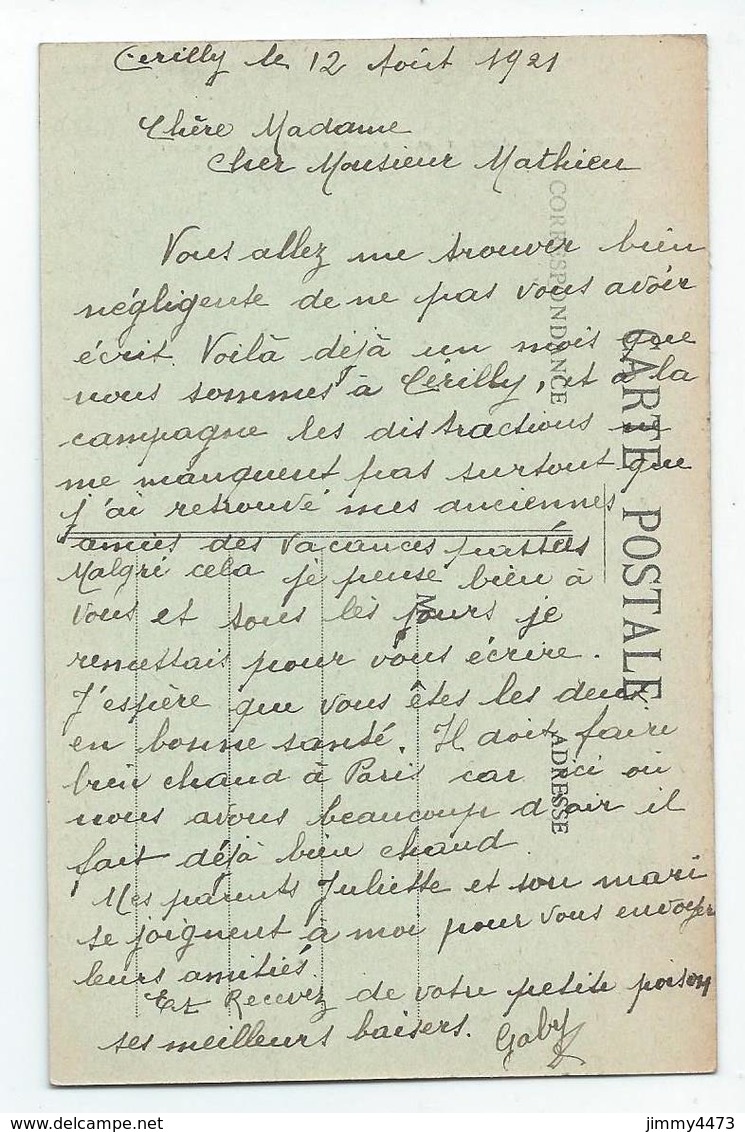 CPA - Forêt De Tronçais En 1921 - Le Pont De Saloup Route De Meaulne 03 Allier - Edit. G. Bodard Lib  N°114 Recto-Verso - Bourbon L'Archambault