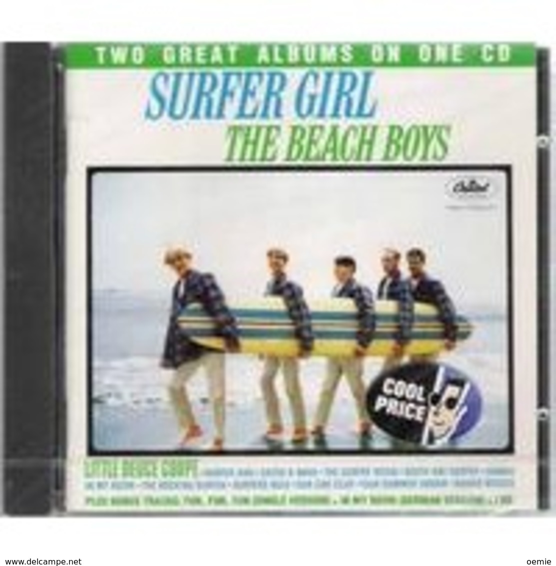 THE BEACH BOYS  °  SURFER GIRL   ALBUM  CD 12 TITRES - Rock