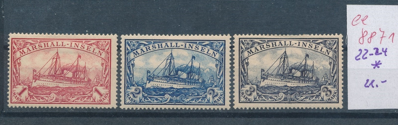 Marshall Inseln Nr. 22-24  *    (ee8871  ) Siehe Scan - Marshall-Inseln