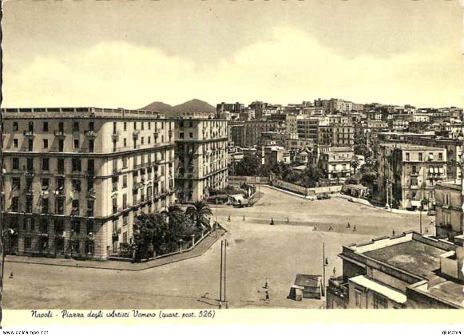 (C).Napoli.Piazza Degli Artisti.Vomero.F.to Grande.Nuova (c10) - Napoli