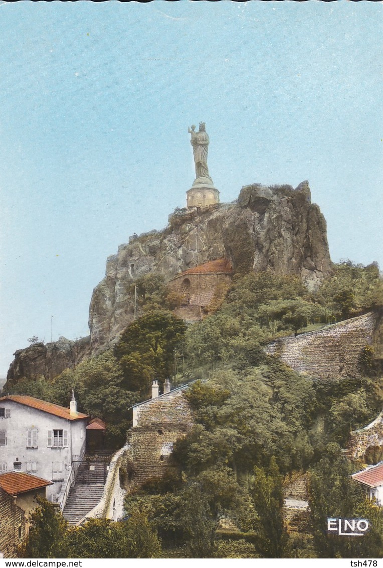 43-----LE PUY EN VELAY--rocher Corneille--voir  2 Scans - Le Puy En Velay