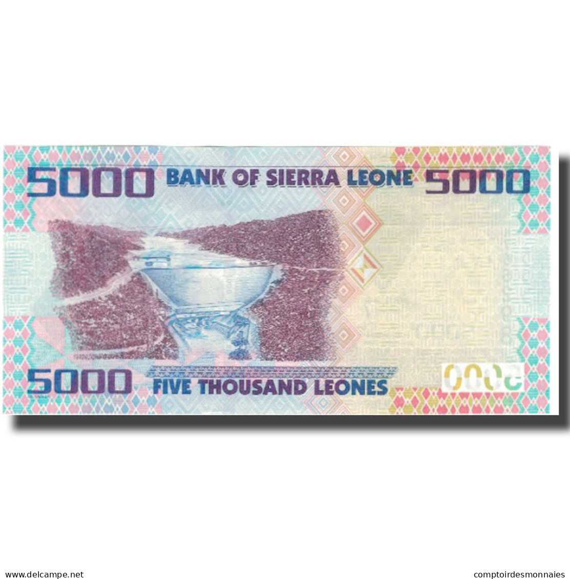 Billet, Sierra Leone, 5000 Leones, 2010, 2010-04-27, KM:32, NEUF - Sierra Leone