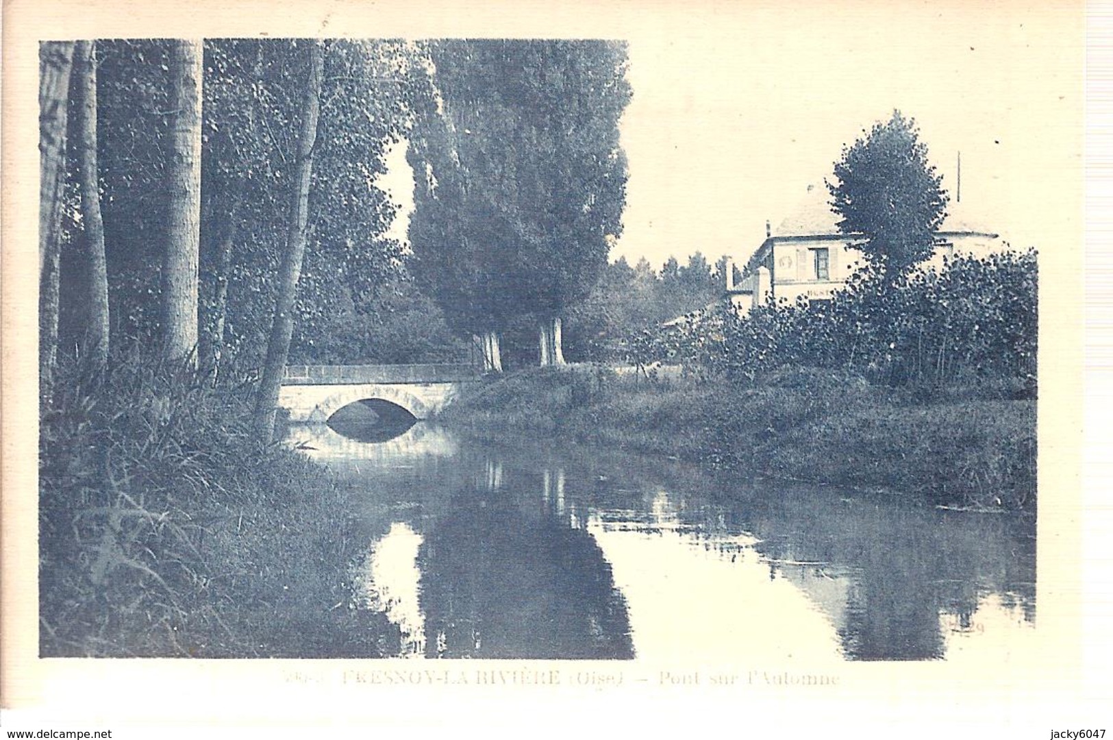 60 - Fresnoy-la-Rivière (oise) - Pont Sur L'Automne - Otros & Sin Clasificación