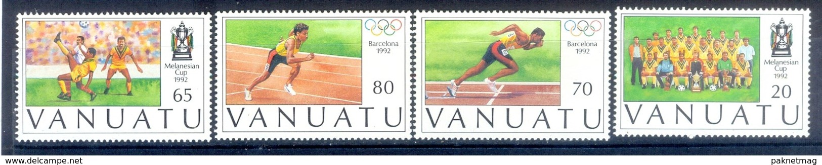 N28- Vanuatu 1992 Olympic. - Other & Unclassified