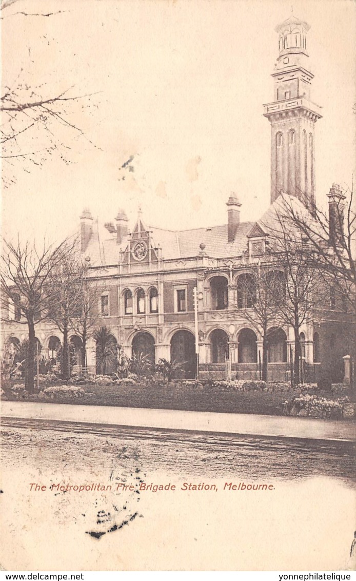 Australie - Oblitérations / 10007 - Melbourne - The Metropolitan Fire Brigade Station - Autres & Non Classés