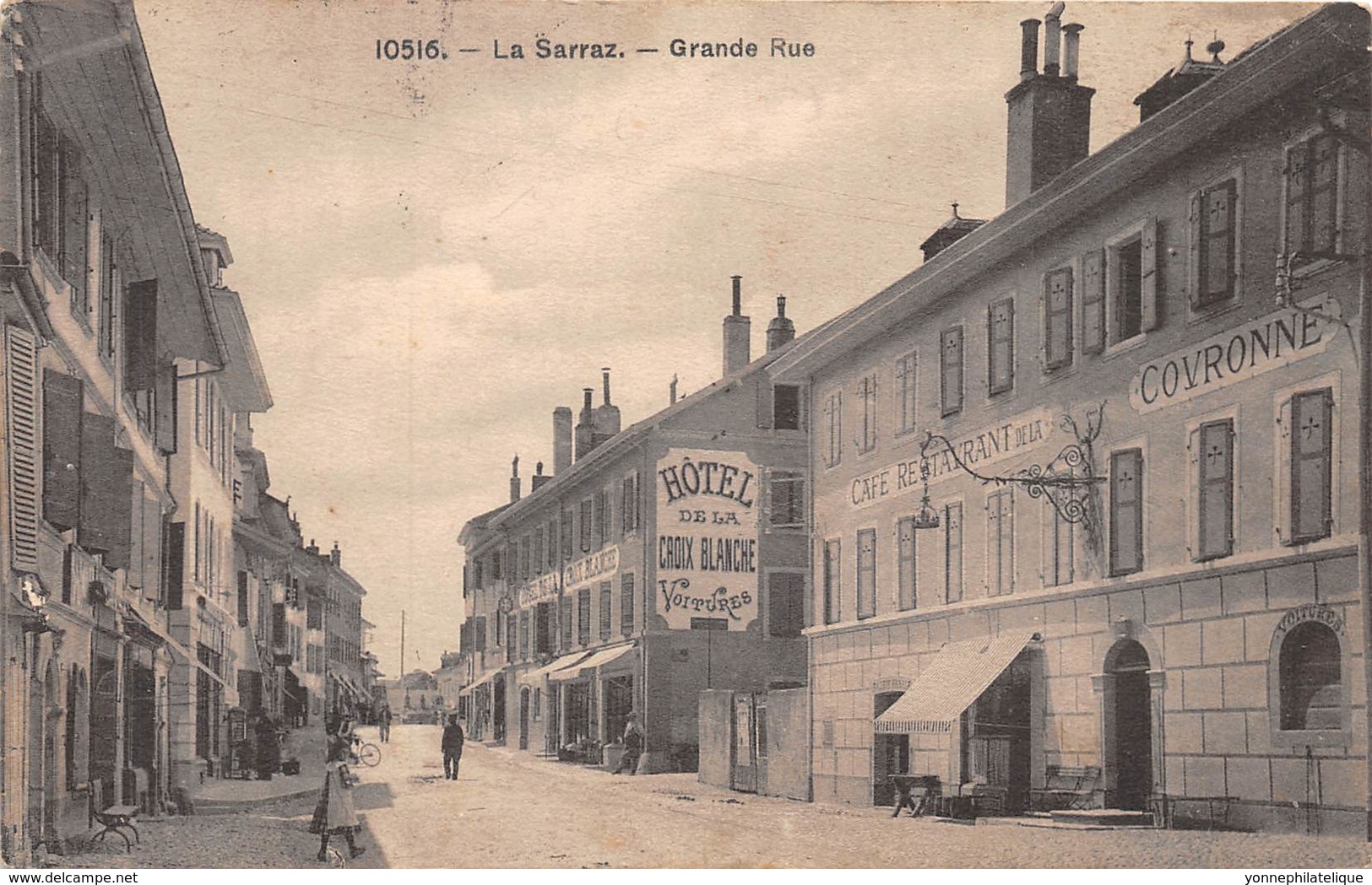 Suisse - Belles Oblitérations / 10027 - La Sarraz - Grande Rue - La Sarraz