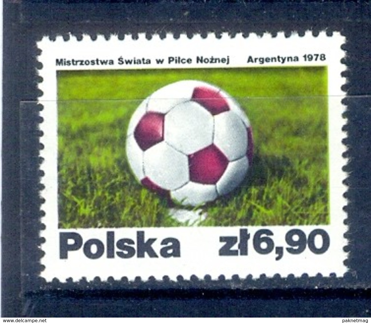 N55-65- Fifteen Stamps of Small Collection of Football. Poland Belgium Italy Russia & Honduras.