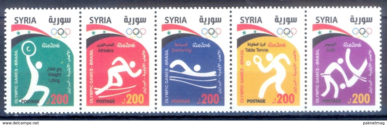 N93- Syria 2016 Rio Olympic Games. Brasil. - Syria