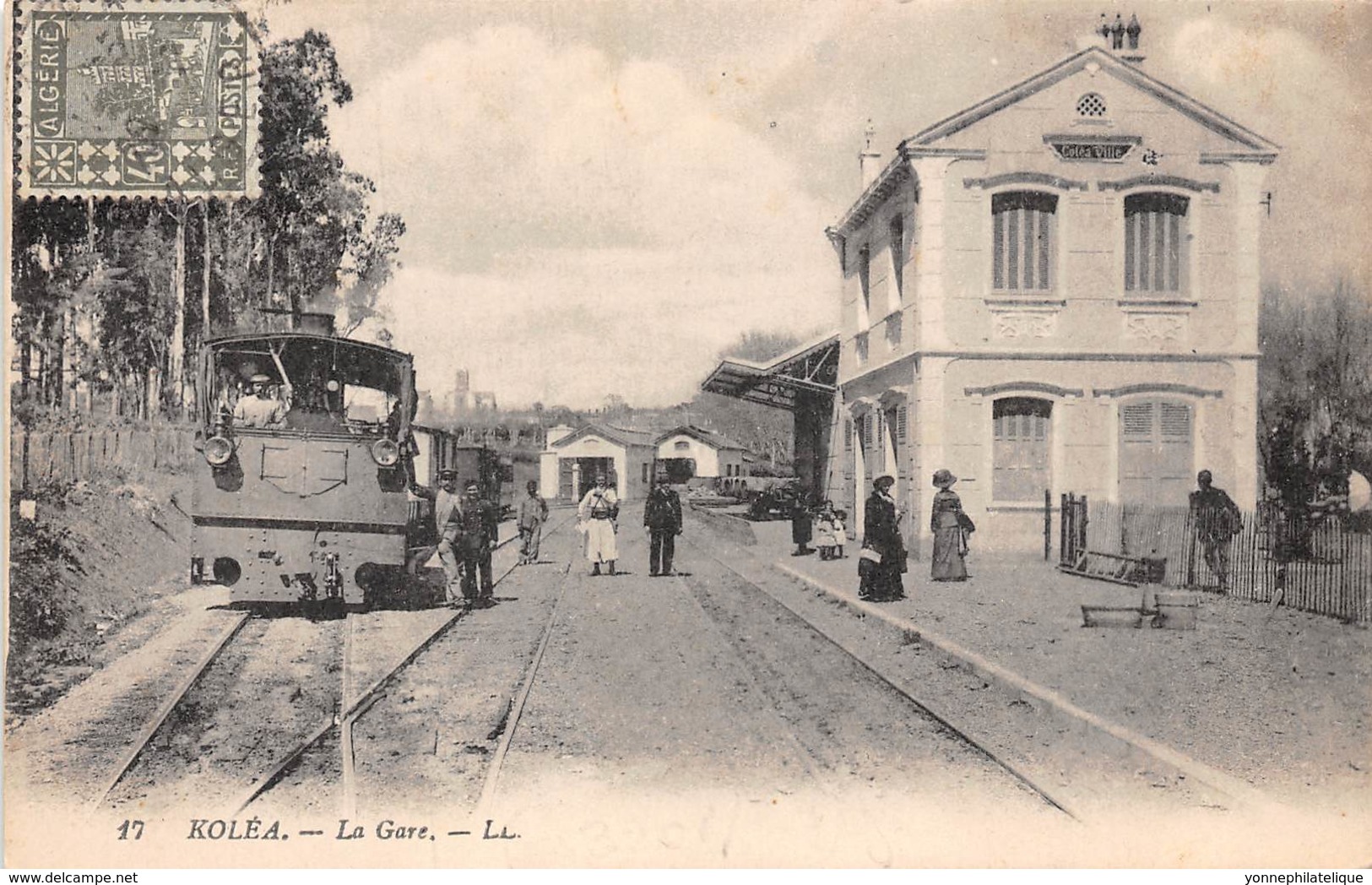 Algérie / 10402 - Koléa - La Gare - Beau Cliché - Autres & Non Classés