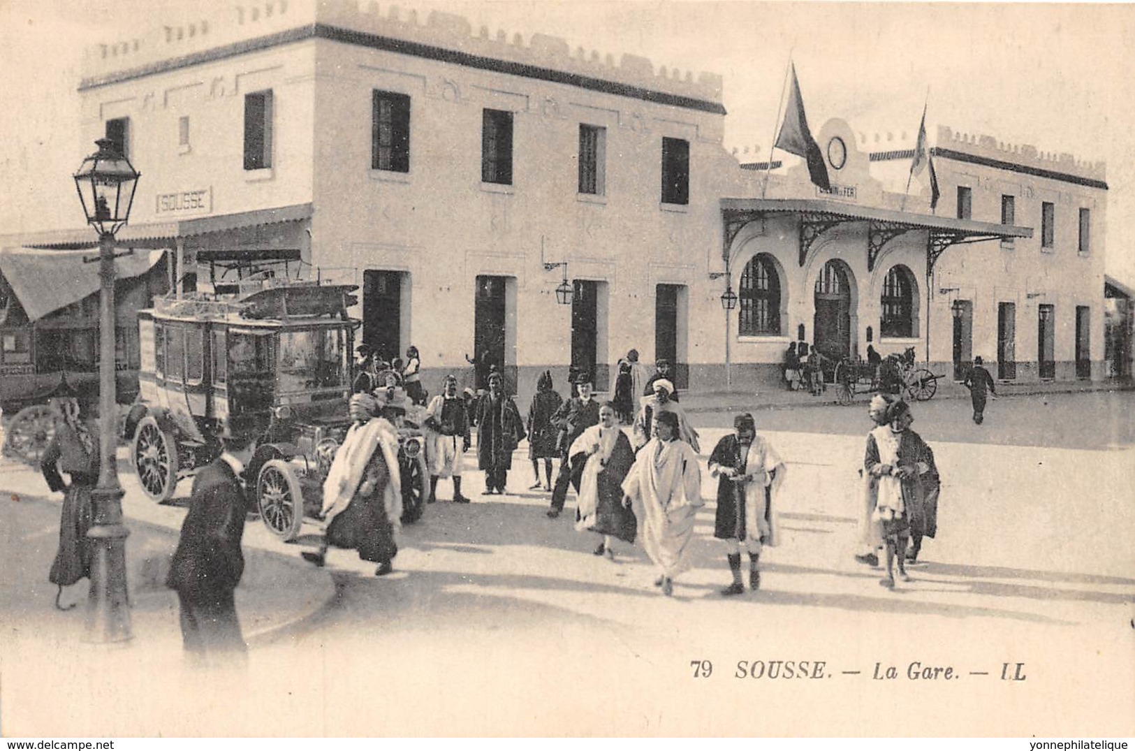 Algérie / 10407 - Sousse - La Gare - Beau Cliché - Autres & Non Classés