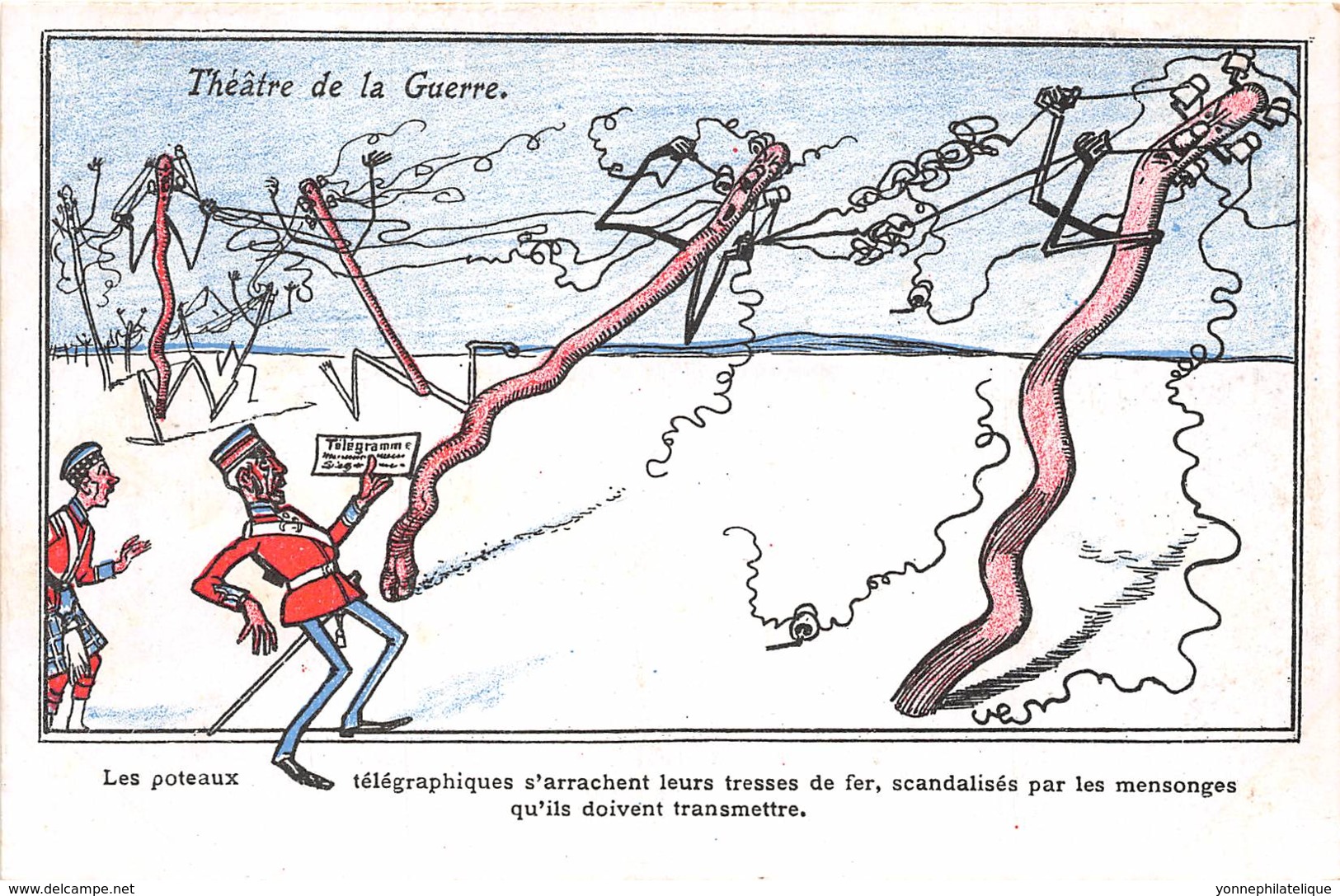 Afrique / 10601 - Afrique Du Sud - Boer War Cartoon Satirical - Transvaal Theatre - - Afrique Du Sud