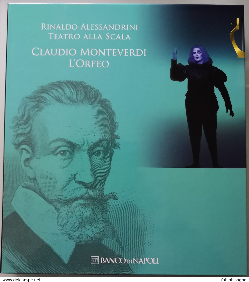 2010 Rinaldo Alessandrini Teatro Alla Scala - Claudio Monteverdi L' Orfeo - Edizione Speciale 2 Vol. Banco Di Napoli - Música