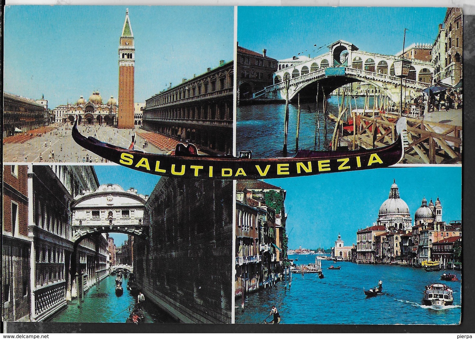 SALUTI DA VENEZIA - VIAGGIATA PER LA SVIZZERA 1981 - Saluti Da.../ Gruss Aus...