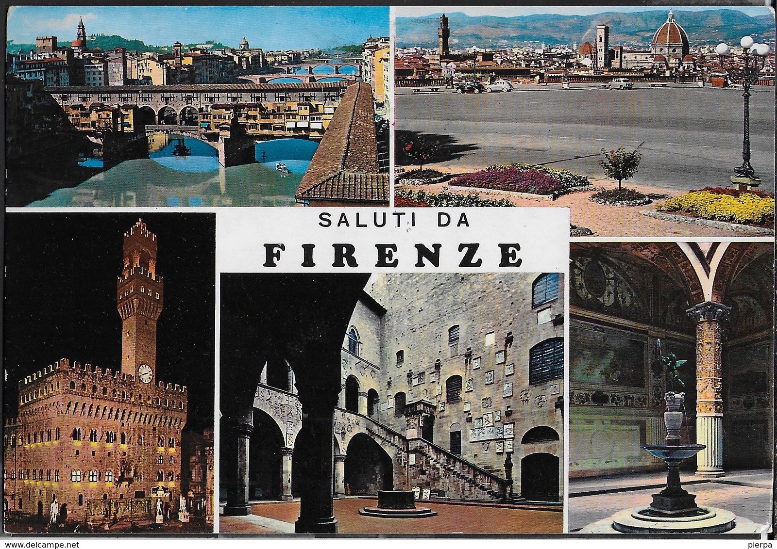 SALUTI DA FIRENZE - VIAGGIATA 1987 PER ESTERO (SVIZZERA) - Saluti Da.../ Gruss Aus...