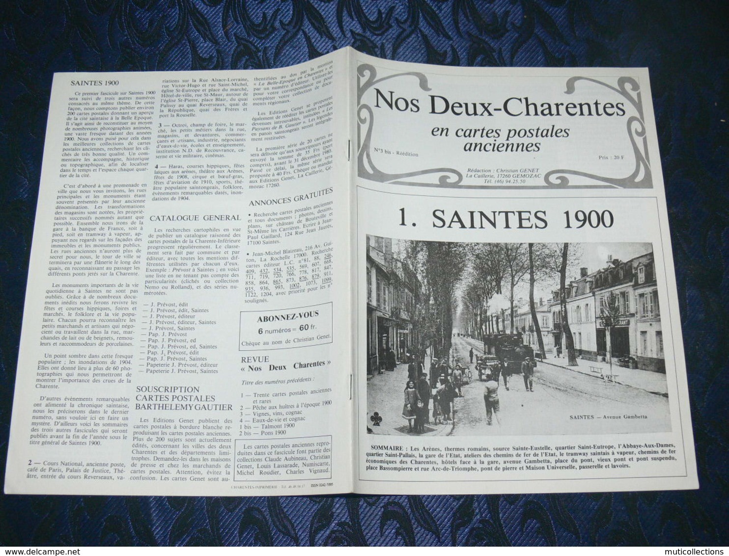 NOS DEUX CHARENTES EN CPA N° 3 Bis /  SAINTES 1900 / ROCHEFORT / ROYAN / OLERON / SAUJON - Poitou-Charentes