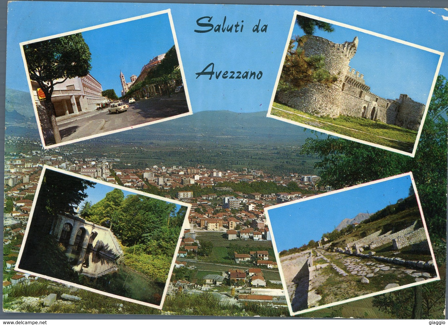 °°° Cartolina N. 30 Avezzano Vedutine Viaggiata °°° - Avezzano