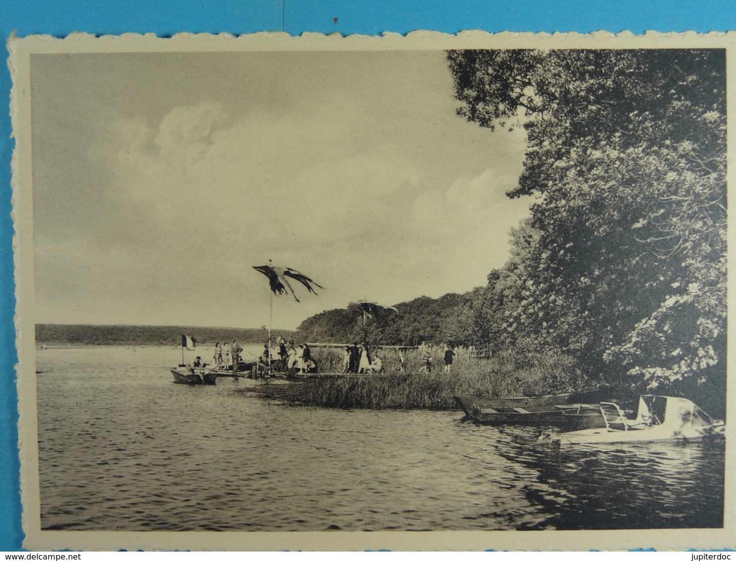 Lac De Virelles Ponton Des Bateaux Moteurs - Chimay