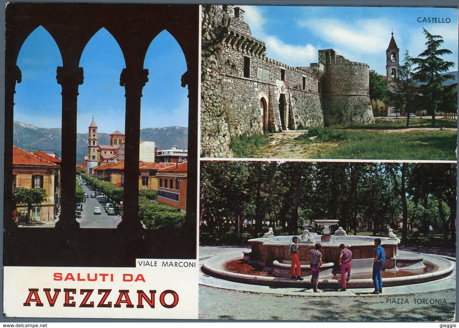 °°° Cartolina N. 31avezzano  Vedutine Viaggiata °°° - Avezzano