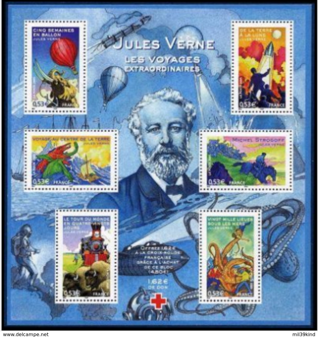 B-F TIMBRE - FRANCE -  2005 - BF85 - Neuf - Jules Verne - Nuovi