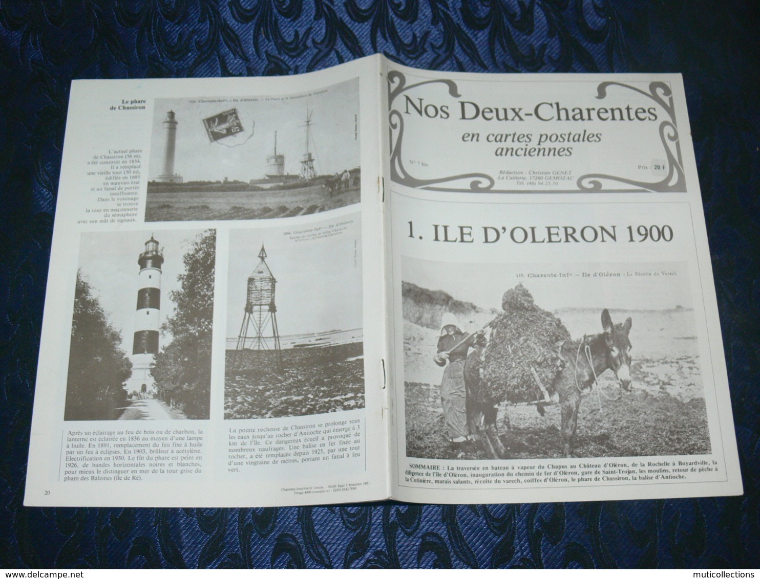 NOS DEUX CHARENTES EN CPA N° 7 Bis / OLERON 1900 / SAINTES / ROCHEFORT / ROYAN / OLERON / SAUJON - Poitou-Charentes