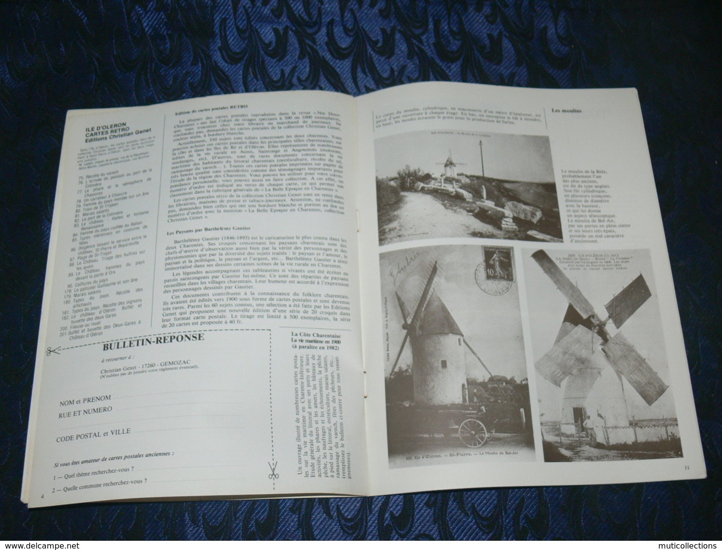 NOS DEUX CHARENTES EN CPA N° 7 bis / OLERON 1900 / SAINTES / ROCHEFORT / ROYAN / OLERON / SAUJON