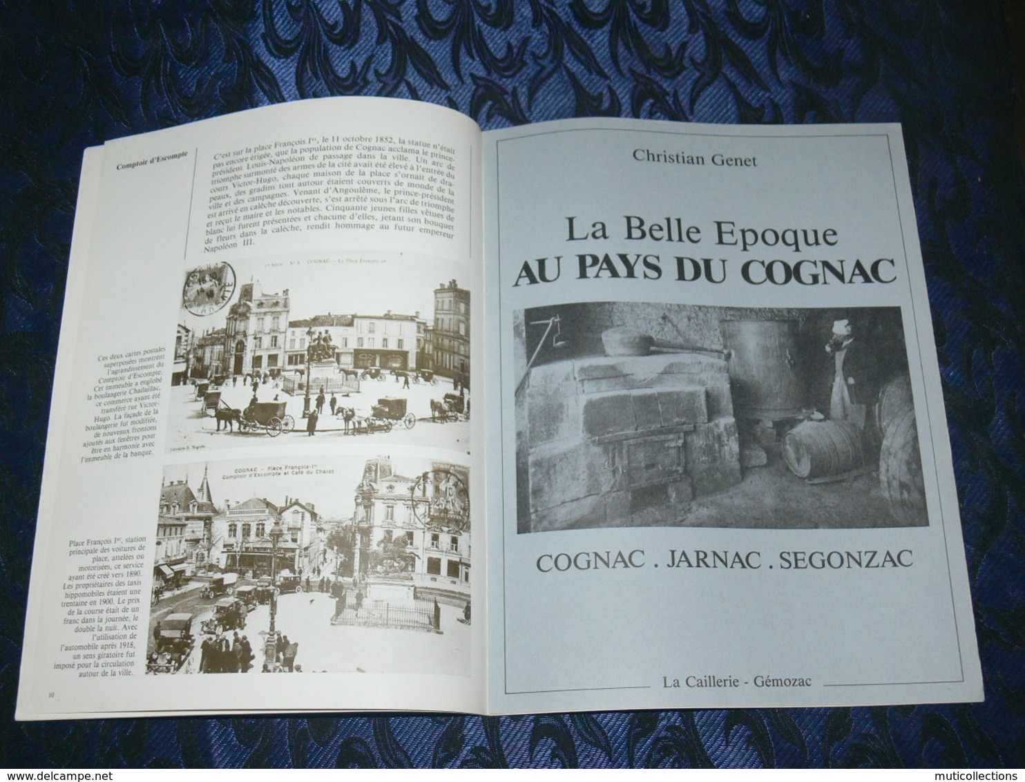 NOS DEUX CHARENTES EN CPA N° 10 bis / COGNAC 1900 / SAINTES / ROCHEFORT / ROYAN / OLERON / SAUJON