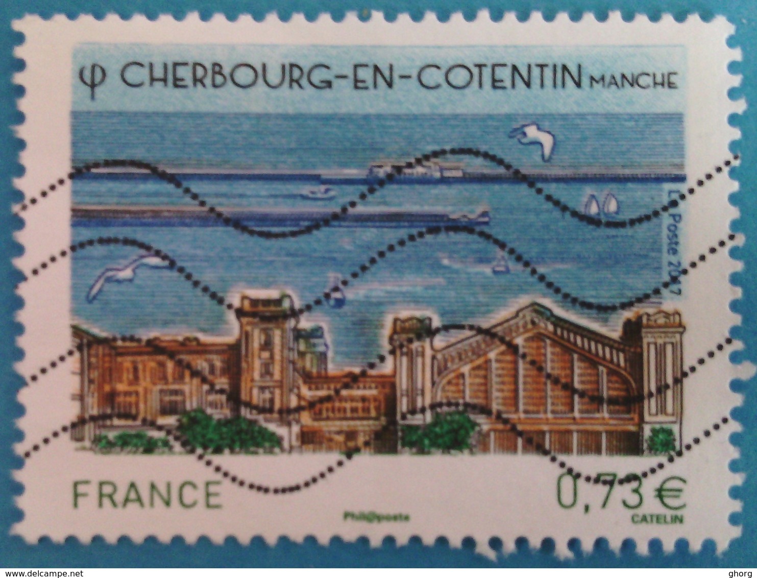 France 2017  : Cherbourg-en-Cotentin N° 5163 Oblitéré - Oblitérés