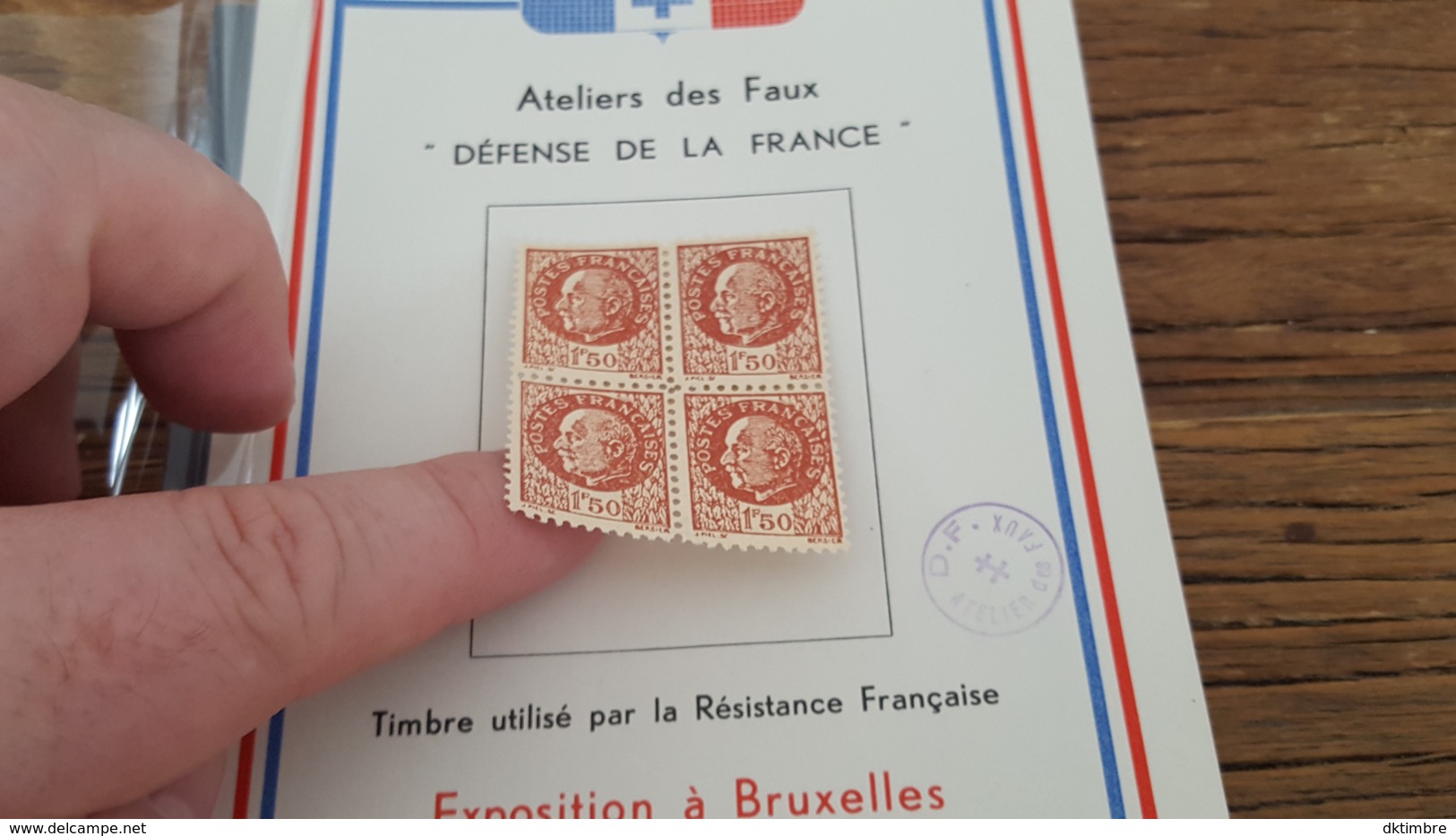 LOT 445267 TIMBRE DE FRANCE NEUF* LIBERATION BLOC - Liberation