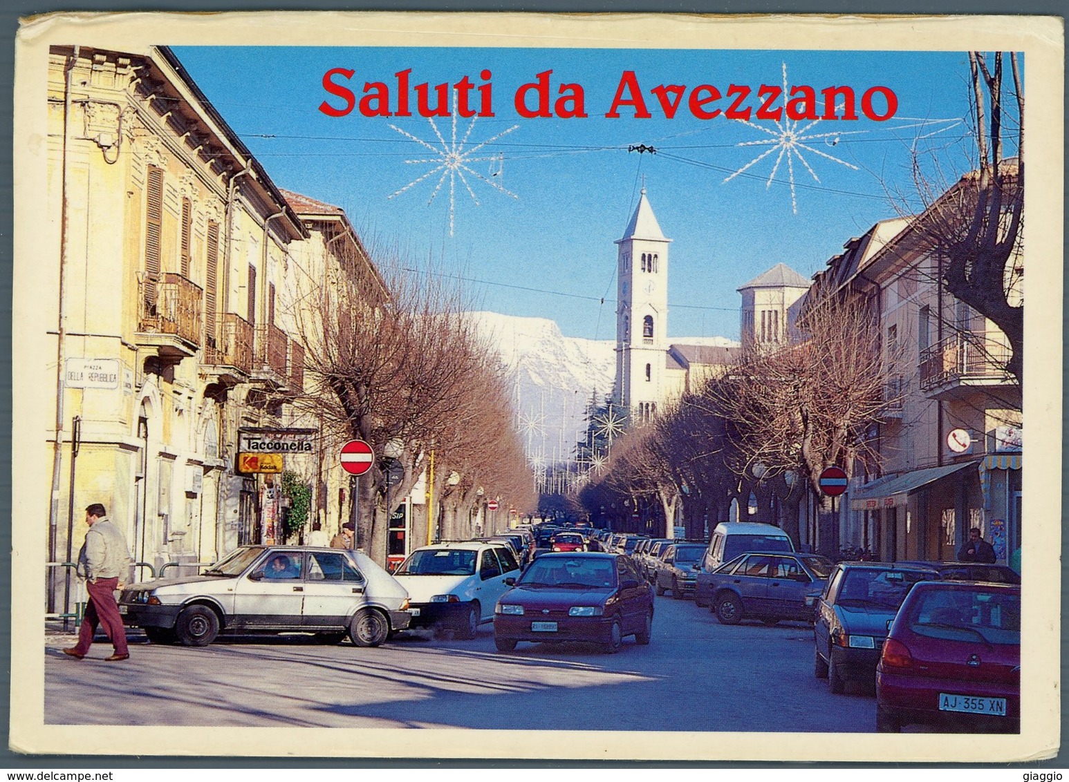 °°° Cartolina N. 43 Avezzano Saluti Da Avezzano Viaggiata °°° - Avezzano