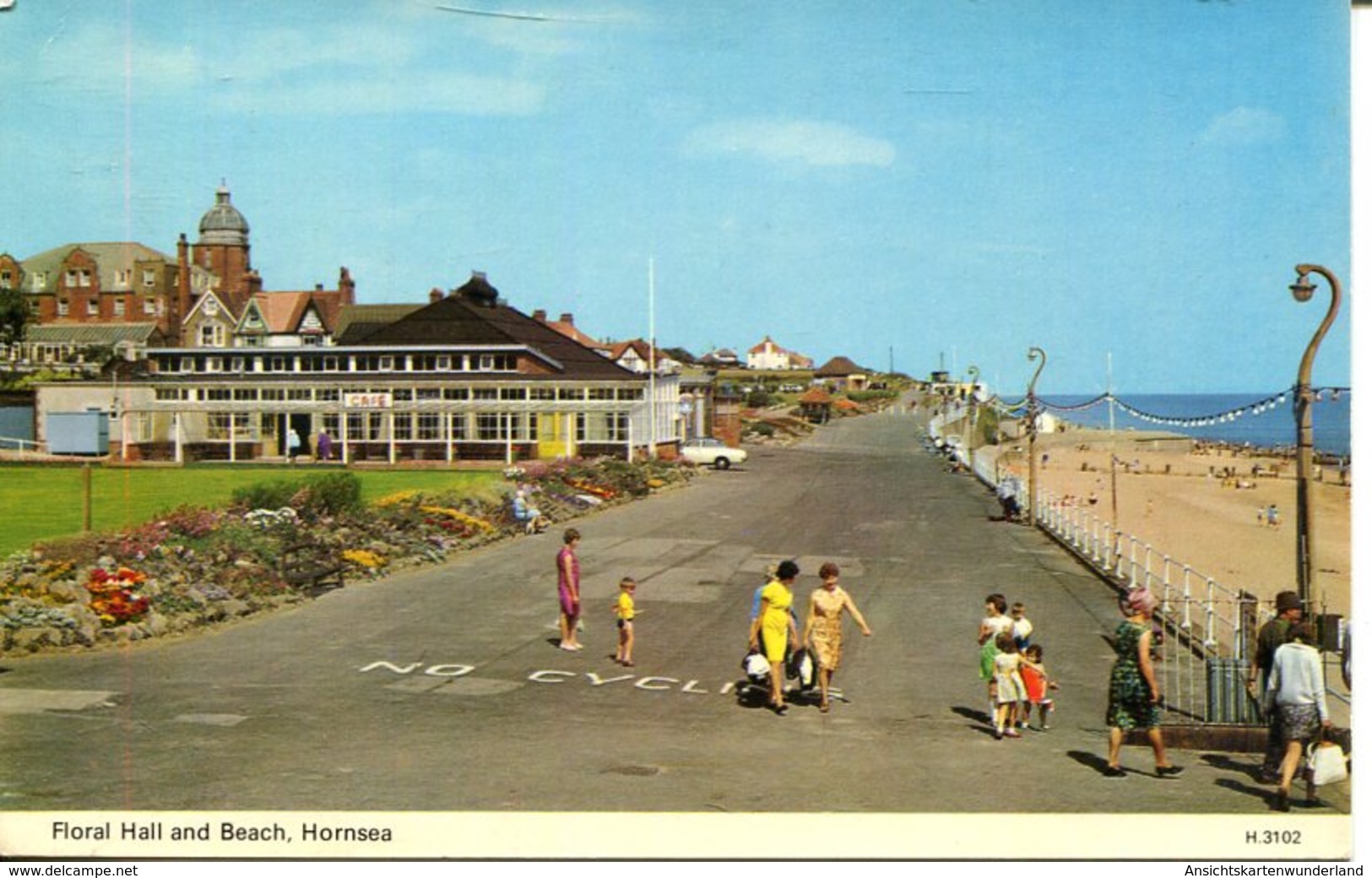 007169  Floral Hall And Beach, Hornsea  1979 - Sonstige & Ohne Zuordnung