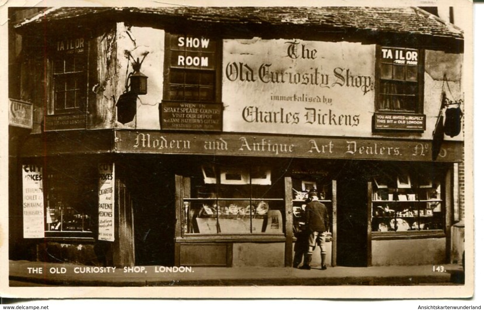 007178  The Old Curiosity Shop, London - Sonstige & Ohne Zuordnung