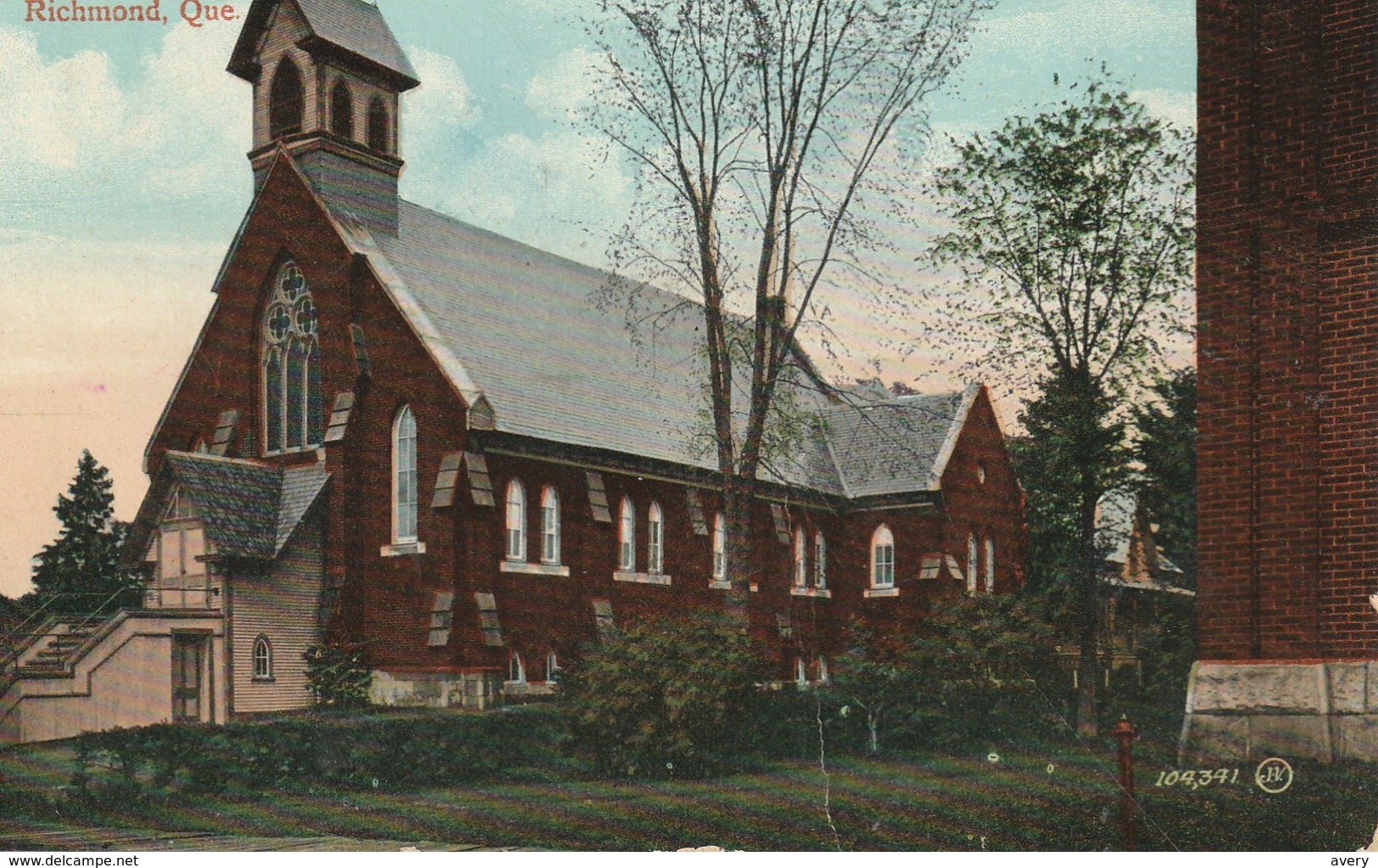 Church Of Englican, Richmond, Quebec Eglise Anglicane - Autres & Non Classés