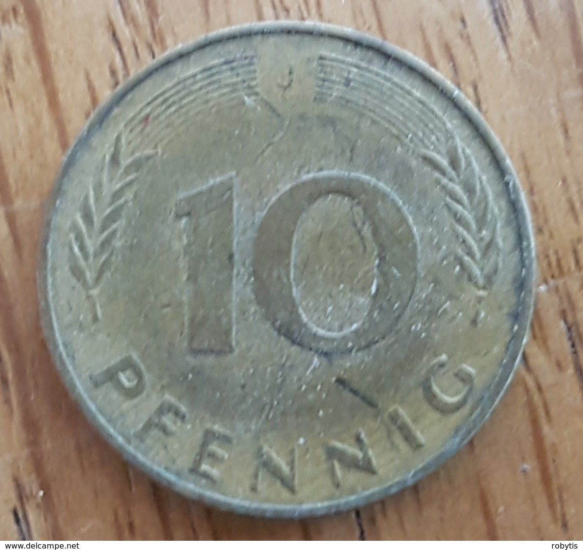 Germany Deutschland   10 Pfennig 1977 J - 10 Pfennig