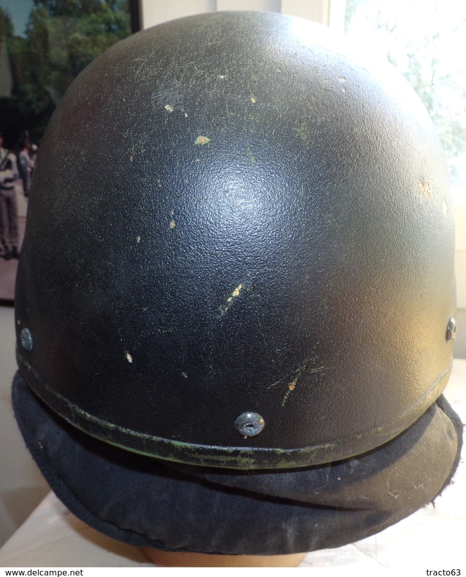 CASQUE DES COMMANDOS D'INTERVENTION DE LA POLICE BRITANNIQUE ( Réformé Obsolète)EN KEVLAR,TAILLE MEDIUM REGLABLE PAR SAN - Casques & Coiffures