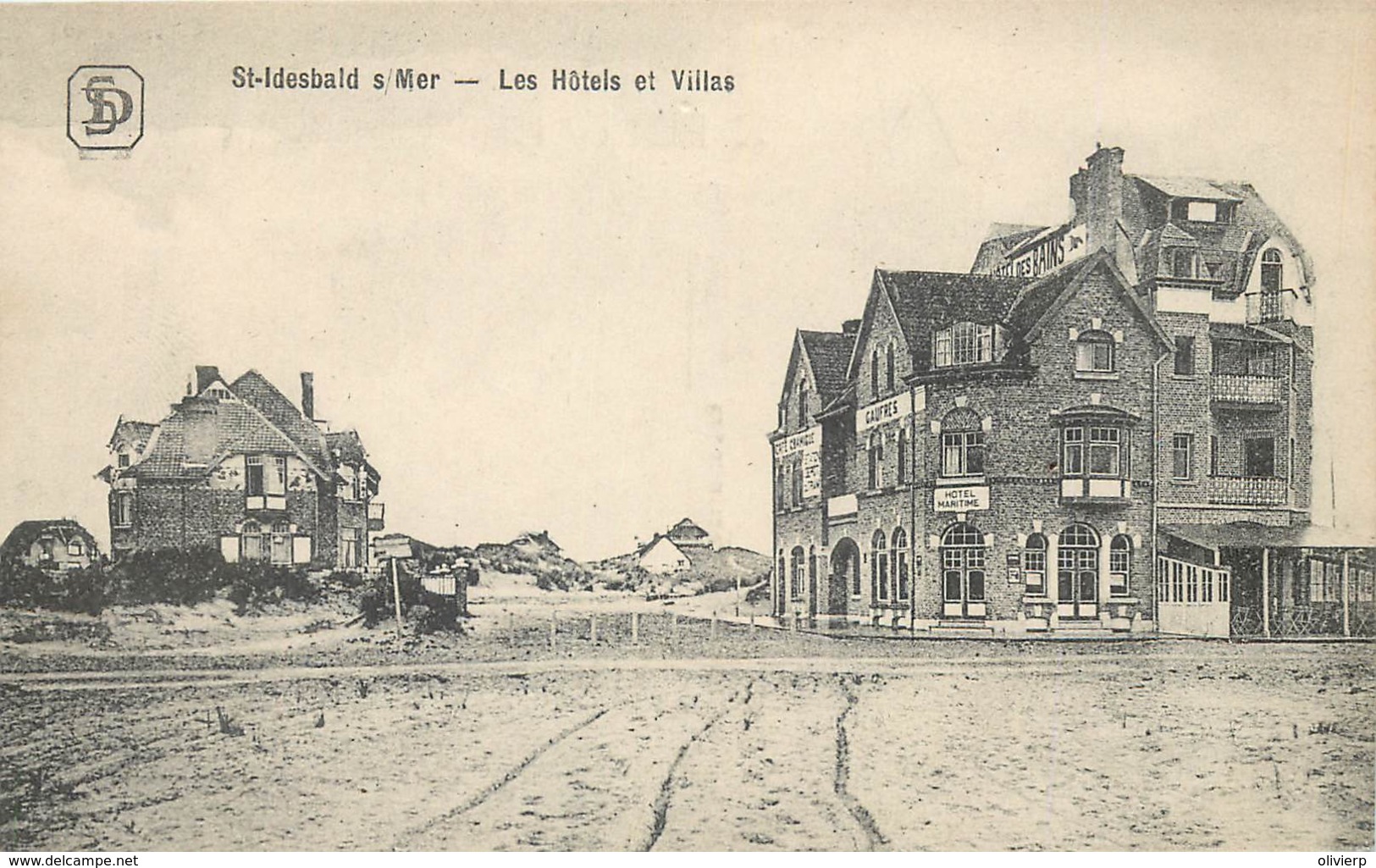 Belgique - Coxyde - Saint-Idesbald S/Mer - Les Hôtels Et Villas - Koksijde