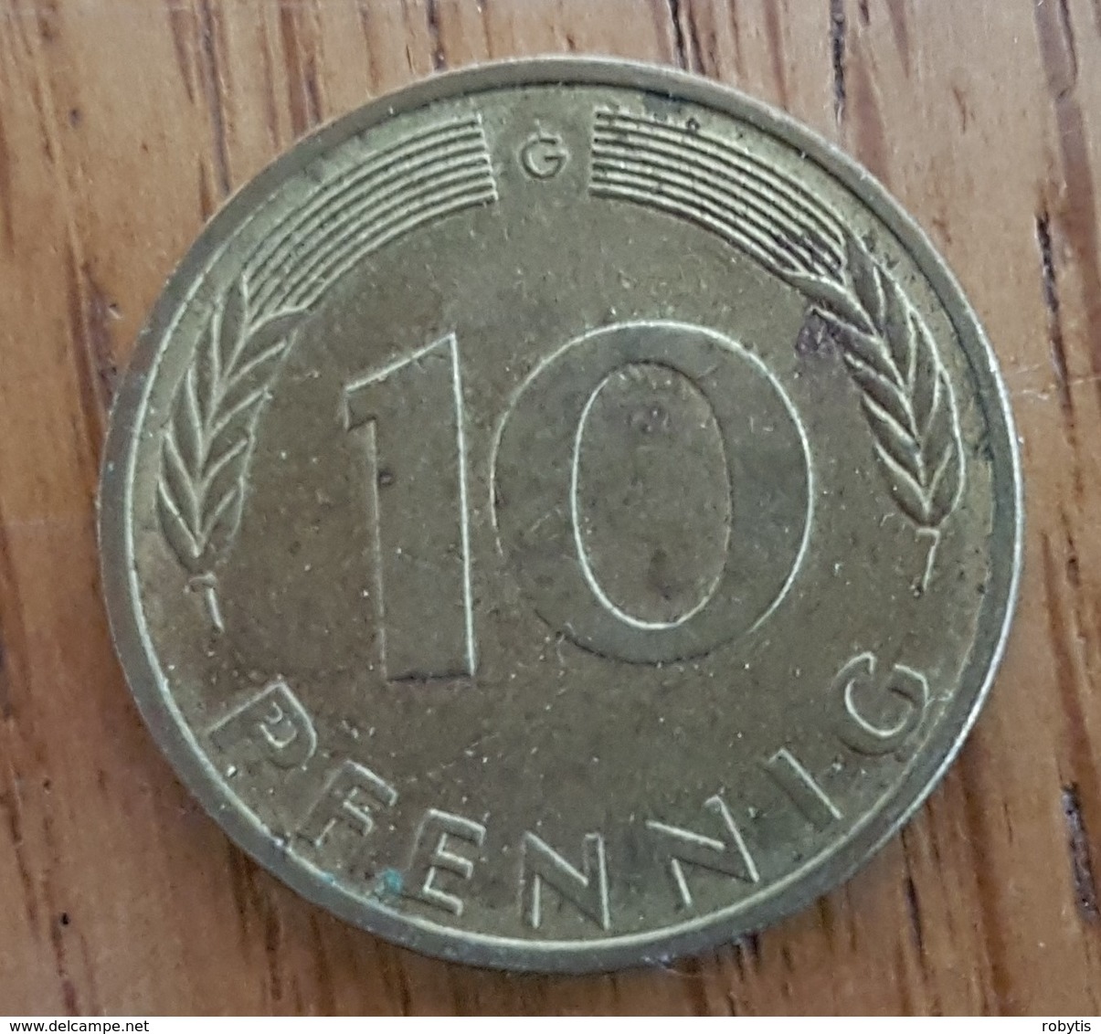 Germany Deutschland   10 Pfennig 1994 G - 10 Pfennig