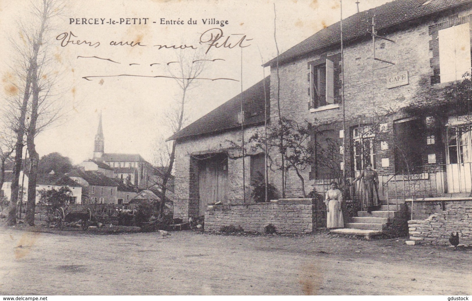 Haute-Marne - Percey-le-Petit - Entrée Du Village - Autres & Non Classés