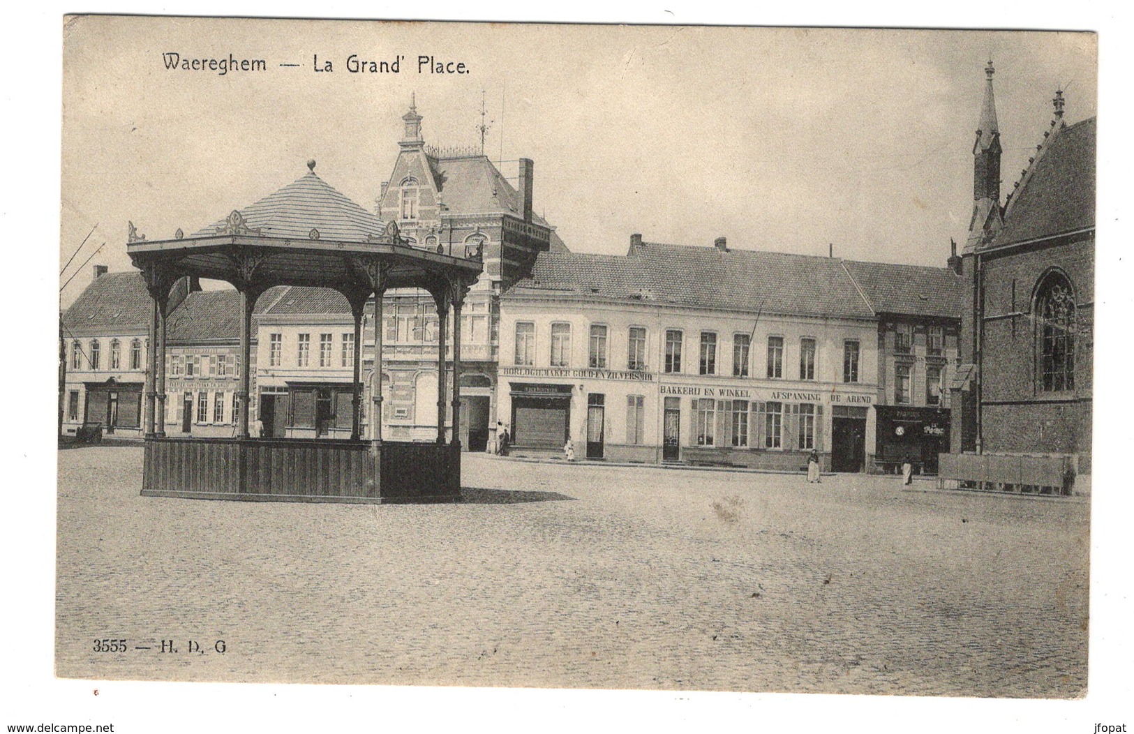 BELGIQUE - WAEREGHEM La Grand'Place (voir Descriptif) - Waregem