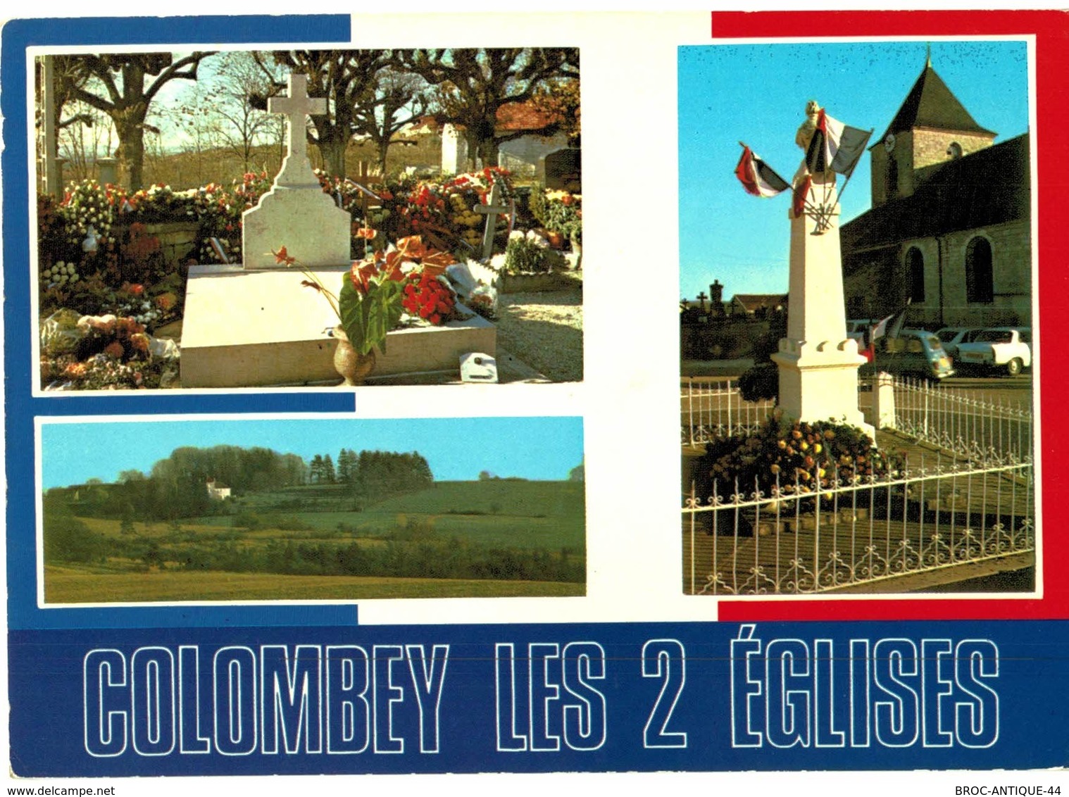LOT N°1238 - LOT DE 60 CARTES DE COLOMBEY-LES-DEUX-EGLISES ETDU Gal DE GAULLE +CARTE LETTRE DERNIER SCAN + JOLIES PHOTOS - Colombey Les Deux Eglises
