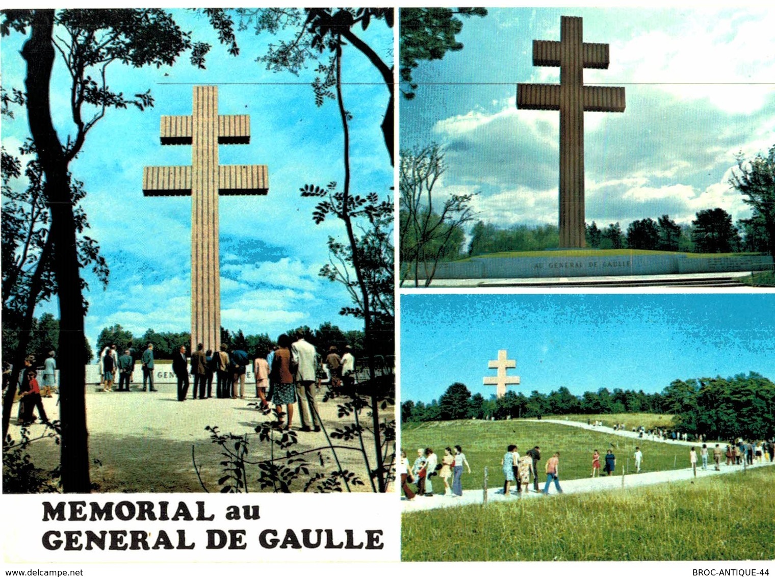 LOT N°1238 - LOT DE 60 CARTES DE COLOMBEY-LES-DEUX-EGLISES ETDU Gal DE GAULLE +CARTE LETTRE DERNIER SCAN + JOLIES PHOTOS