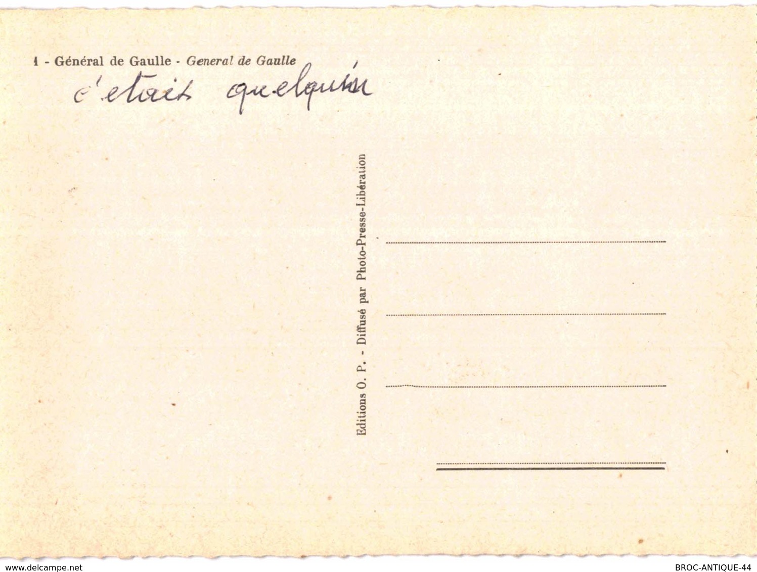 LOT N°1238 - LOT DE 60 CARTES DE COLOMBEY-LES-DEUX-EGLISES ETDU Gal DE GAULLE +CARTE LETTRE DERNIER SCAN + JOLIES PHOTOS