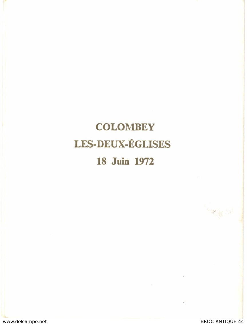 LOT N°1238 - LOT DE 60 CARTES DE COLOMBEY-LES-DEUX-EGLISES ETDU Gal DE GAULLE +CARTE LETTRE DERNIER SCAN + JOLIES PHOTOS