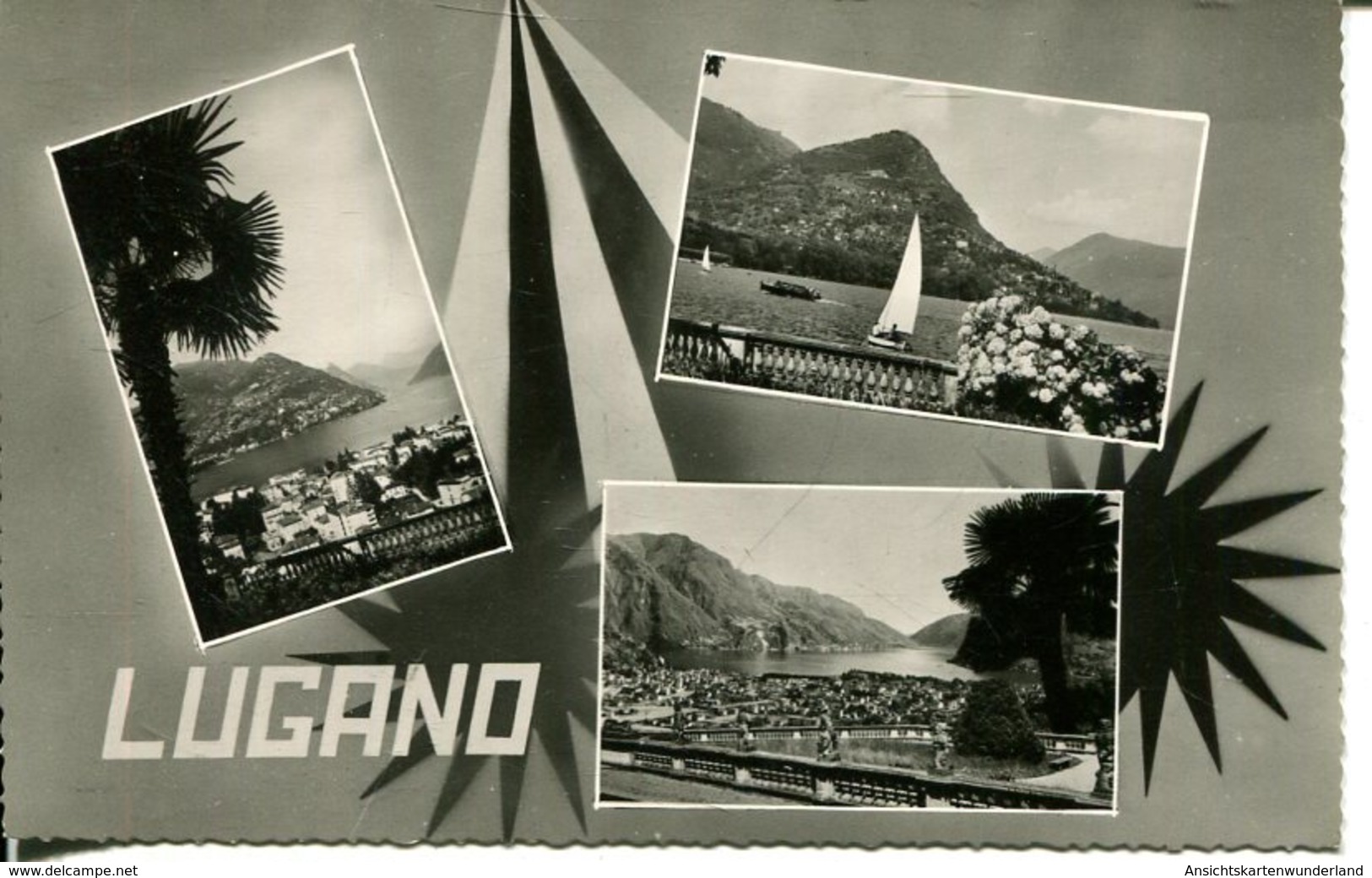 007197  Lugano  Mehrbildkarte - Lugano