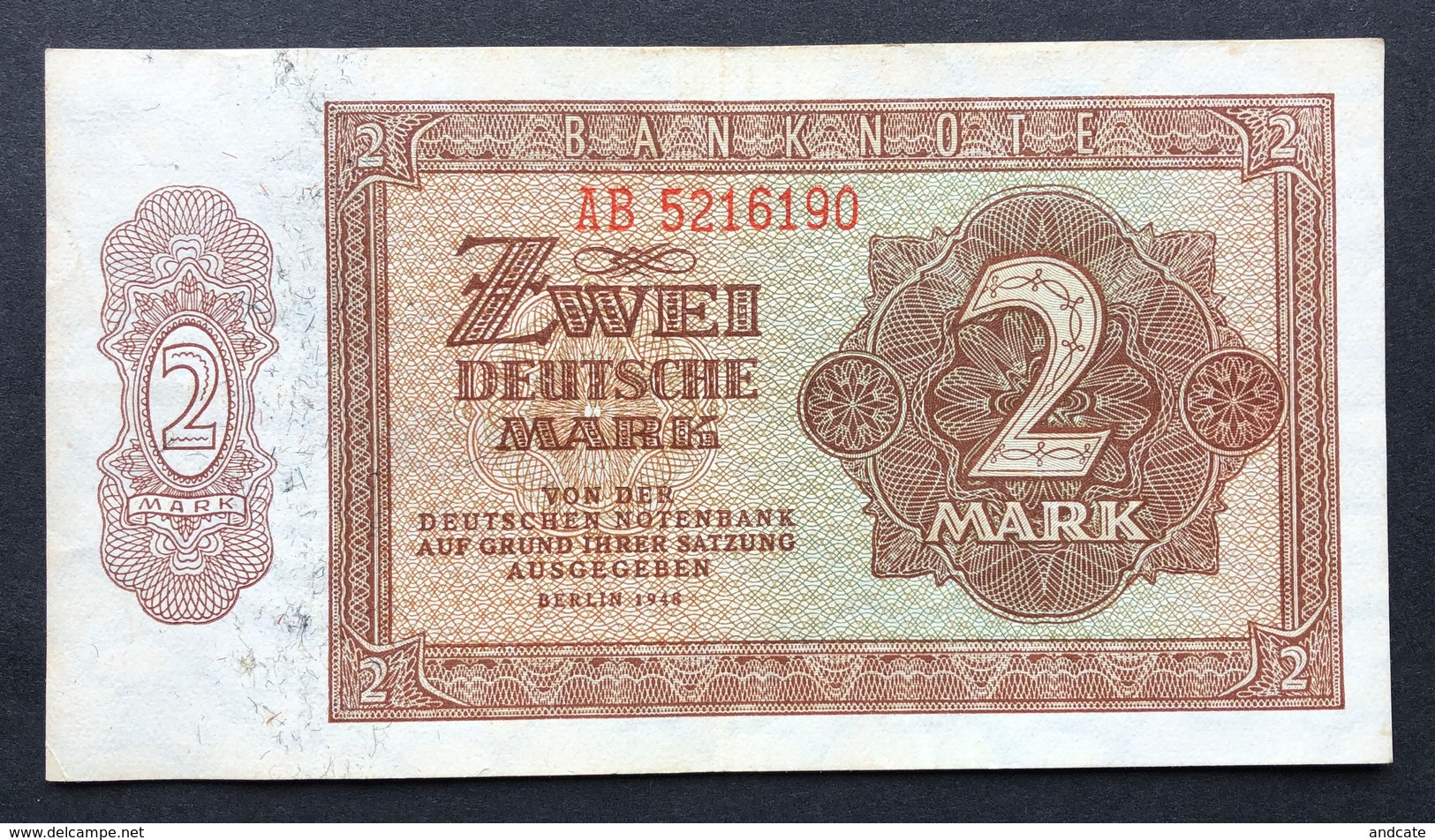 Germany 2 Mark 1948 - Andere & Zonder Classificatie