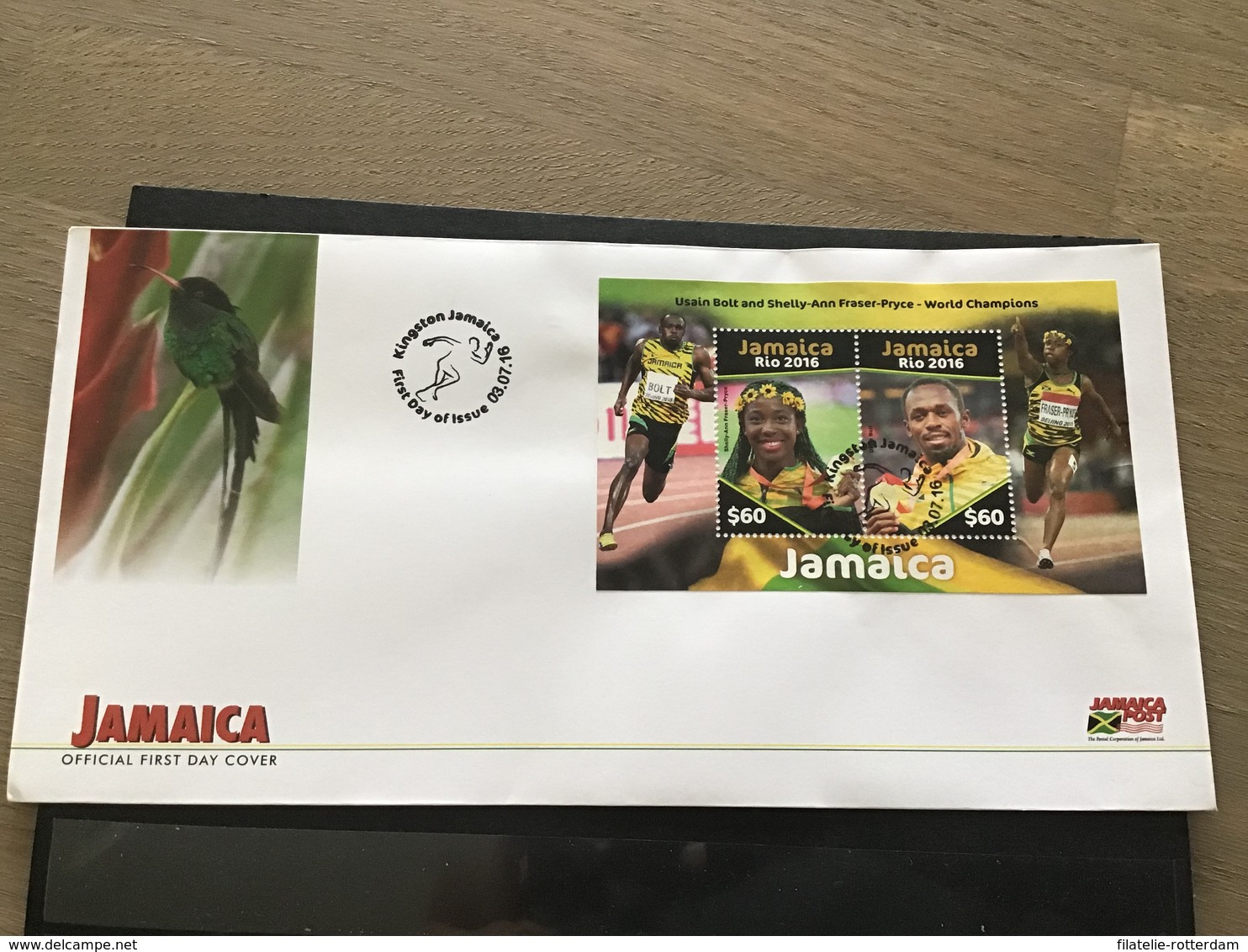 Jamaica - Postfris / MNH - FDC Sheet Olympische Spelen Rio 2016 - Jamaique (1962-...)